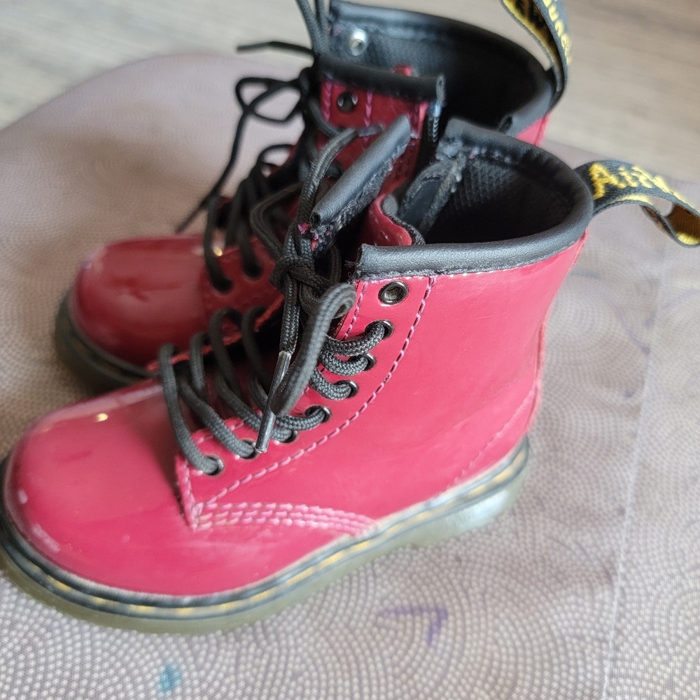 cherry red dr martens